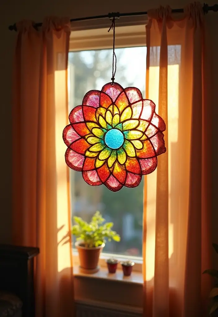 29 Kid Craft Ideas That Keep Children Entertained Creatively 21 29 Kid Craft Ideas That Keep Children Entertained Creatively - 5. Wax Paper Suncatchers