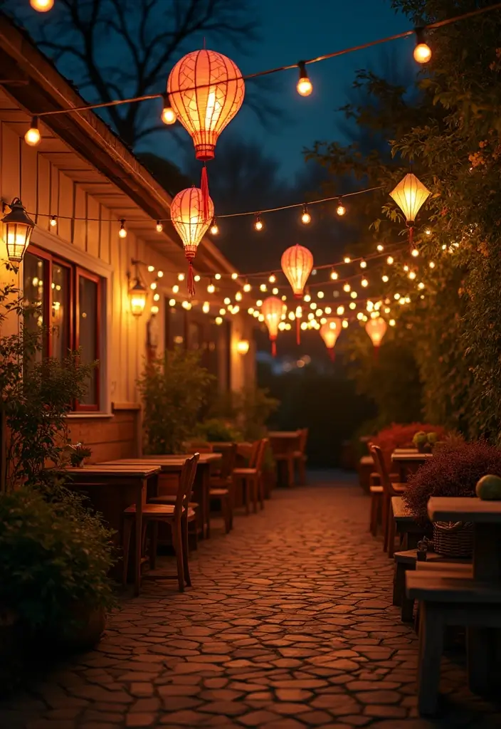 29 Kite Decoration Ideas That Make Flying Fun, Colorful, and Unique - 15. Kite-Themed Lighting