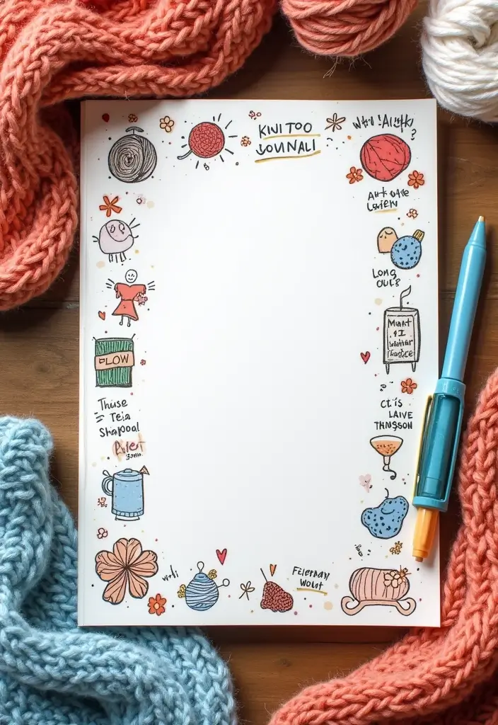 29 Knitting Journal Ideas That Keep Your Projects Organized and Inspiring - 25. Knitting Book and Podcast Recommendations