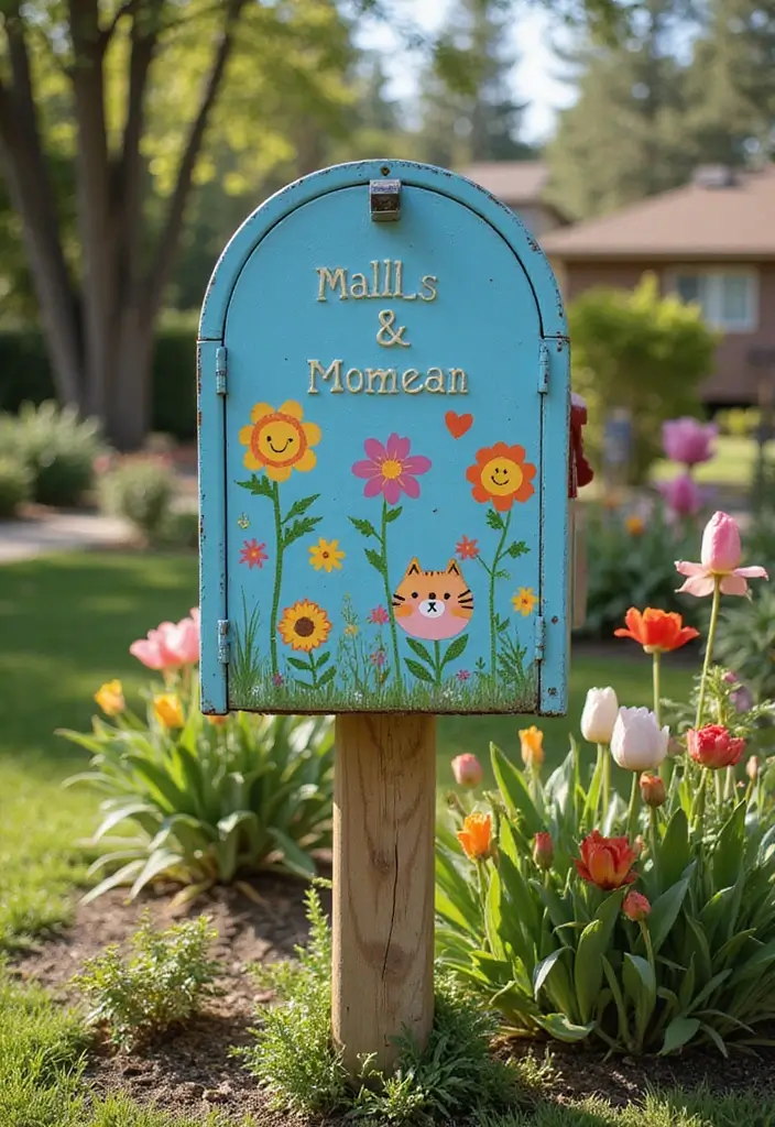 29 Mailbox Painting Ideas That Instantly Upgrade Your Home Curb Appeal - 14. Cute Animal Designs