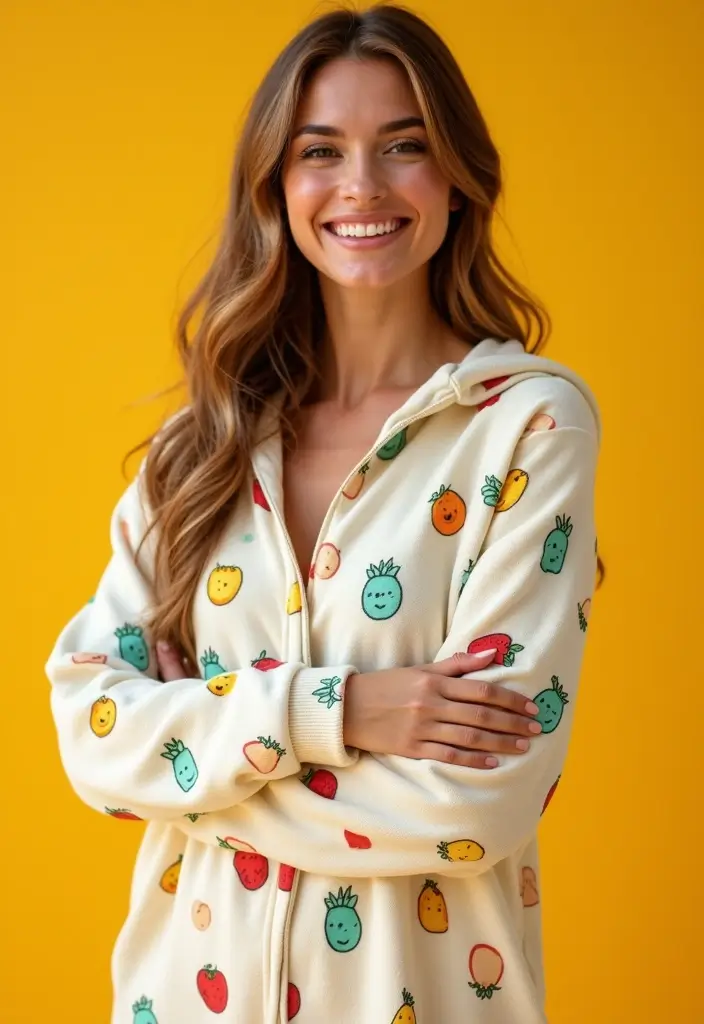 29 Onesie Painting Ideas That Make Baby Gifts Cute and Memorable - 19. Fun Food Themes