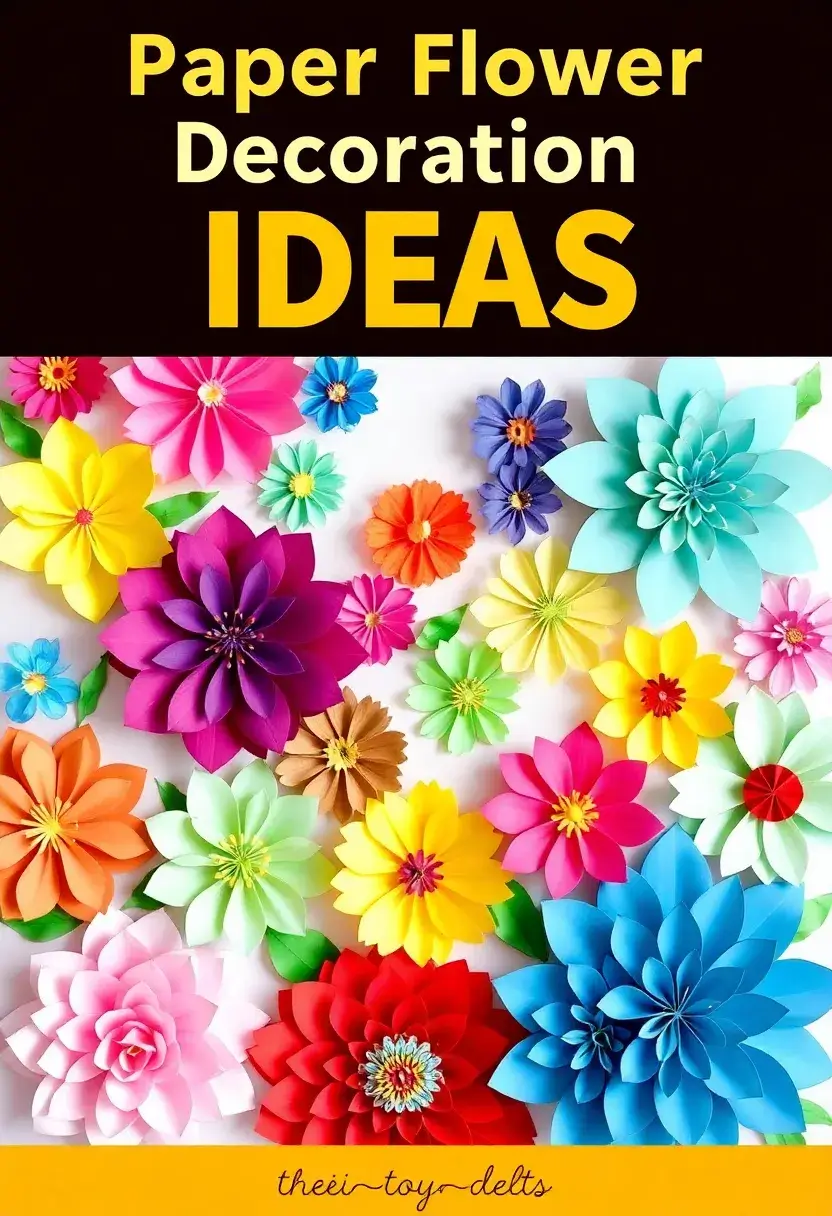 29 Paper Flower Decoration Ideas That Bring Color and Beauty to Any Space - Conclusion