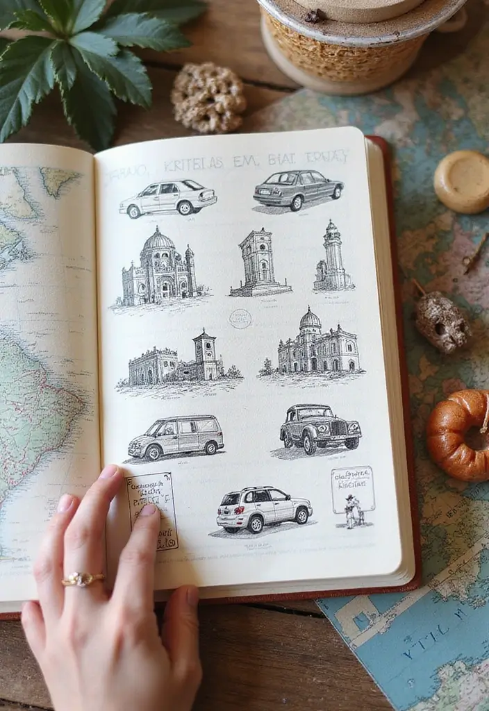 29 Personal Journal Ideas That Help Reflect, Organize, and Create - 13. Travel Inspiration Journal