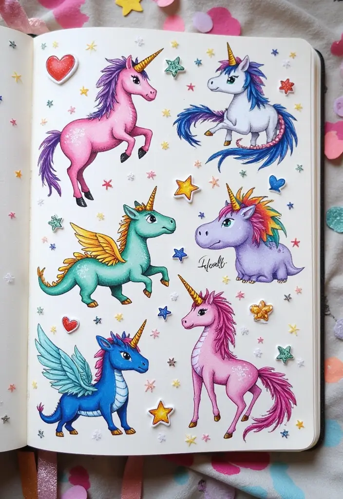 29 Royale High Journal Ideas That Are Cute, Creative, and Trendy - 2. Magical Creatures Journal