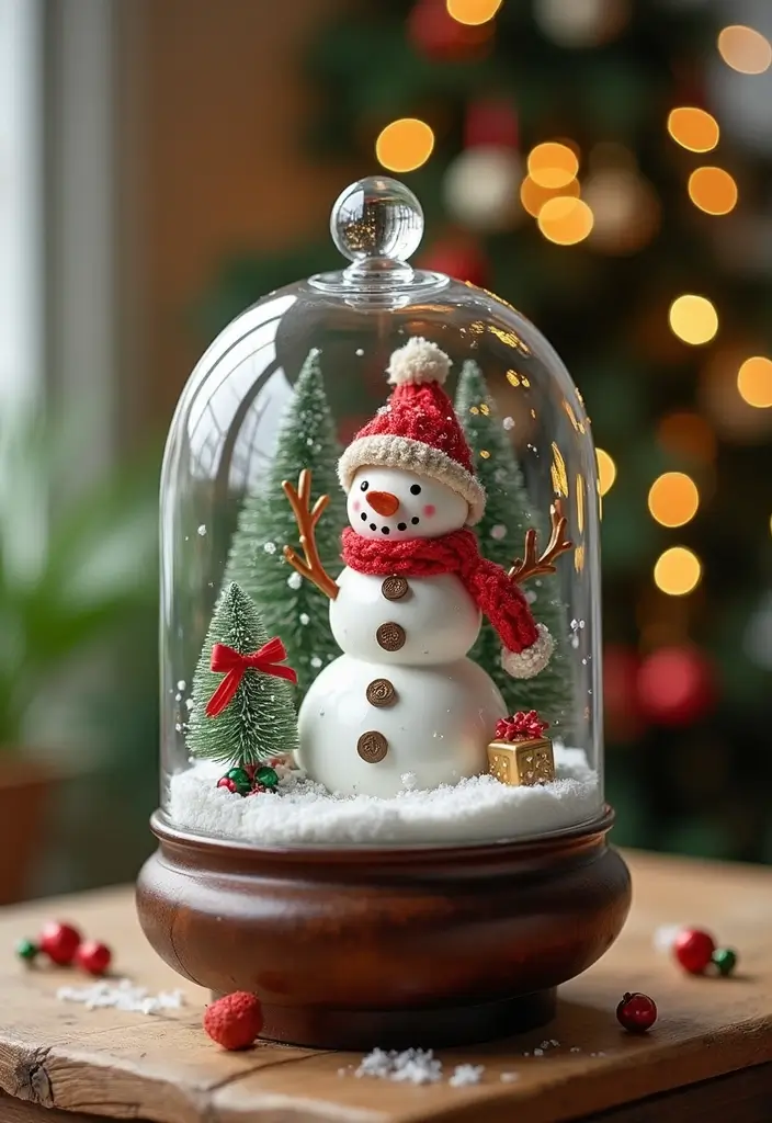 29 Snowman Craft Ideas That Are Fun, Festive, and Cute - 12. Snowman Terrarium