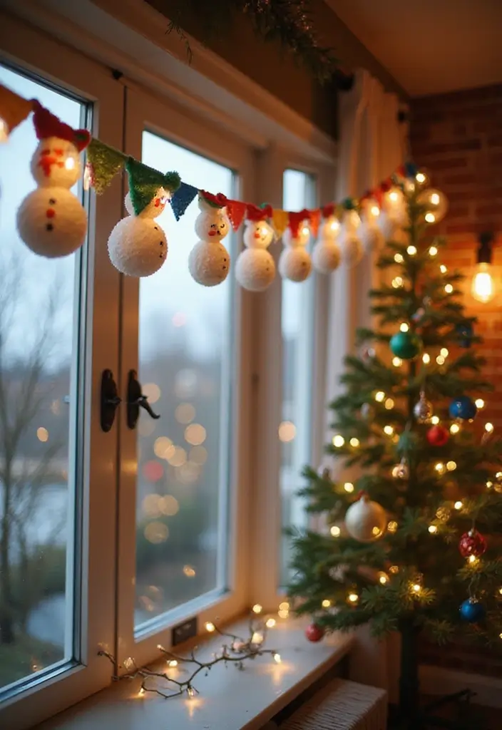 29 Snowman Craft Ideas That Are Fun, Festive, and Cute - 22. Snowman Bunting