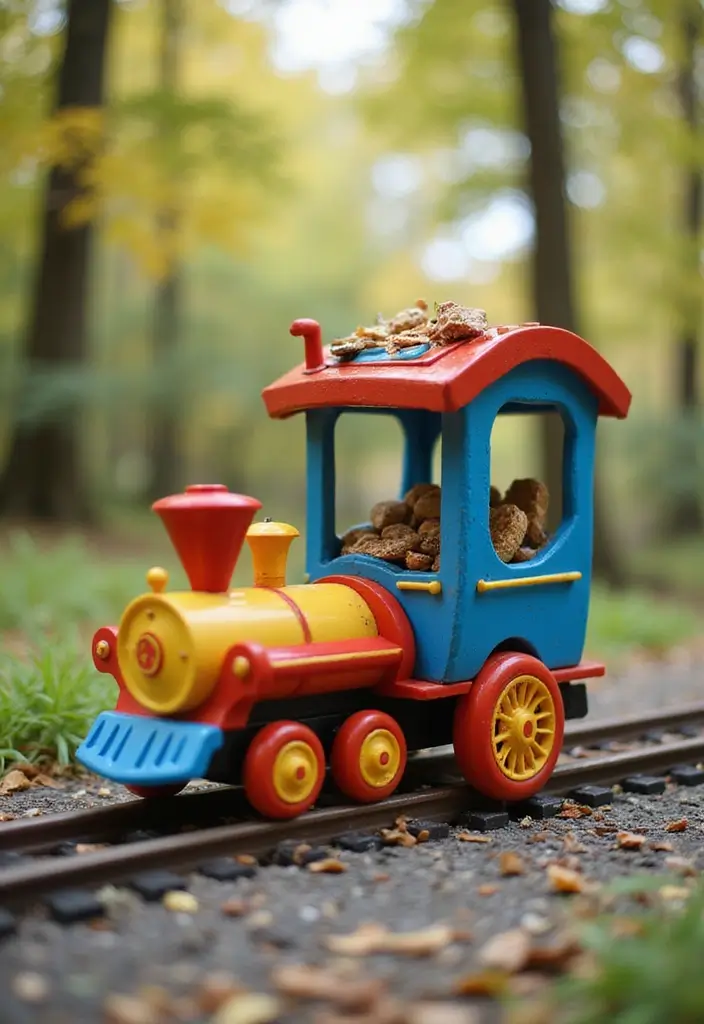 29 Treasure Box Ideas That Keep Special Items Safe and Fun - 16. Toy Train Treasure Box