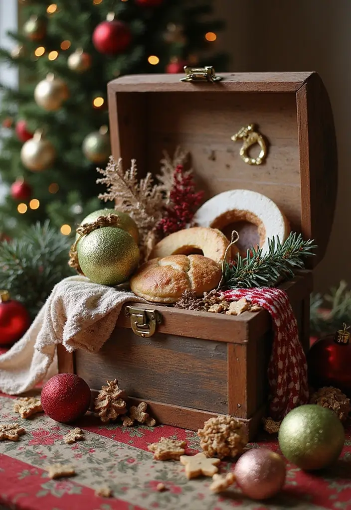 29 Treasure Box Ideas That Keep Special Items Safe and Fun - 24. Themed Holiday Treasure Box