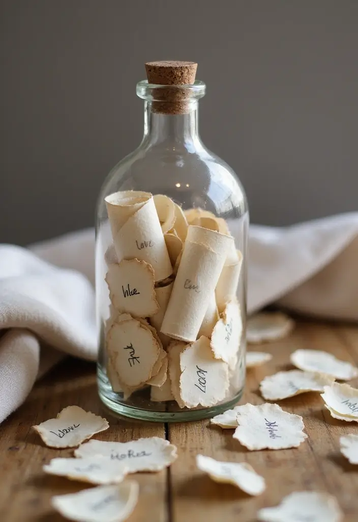 29 Valentines Craft Ideas That Make Gifts Extra Special - 13. Message in a Bottle