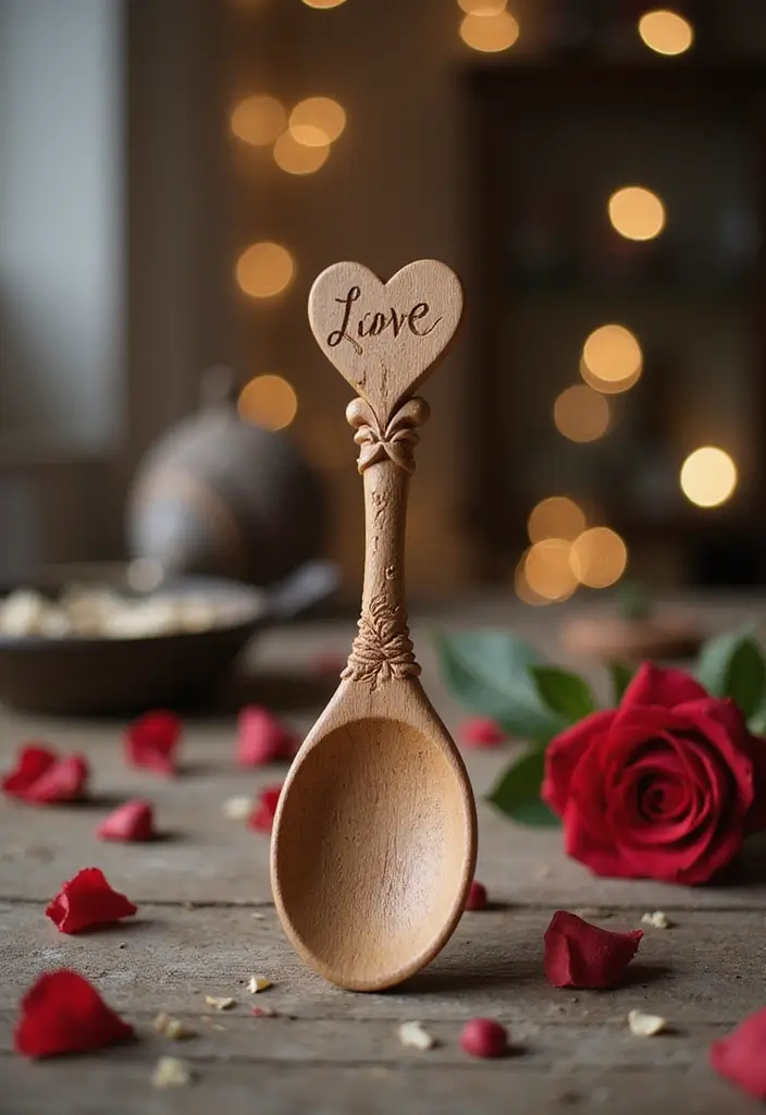 29 Valentines Craft Ideas That Make Gifts Extra Special - 29. DIY Love Spoon
