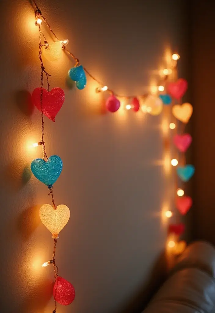 29 Valentines Craft Ideas That Make Gifts Extra Special - 3. Heart Garland
