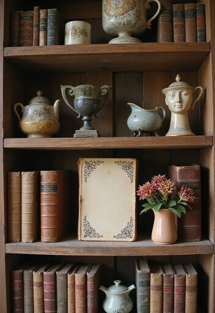 29 Vintage Journal Ideas Simple That Add Classic Style to Your Planning - 12. Upcycled Book Journals