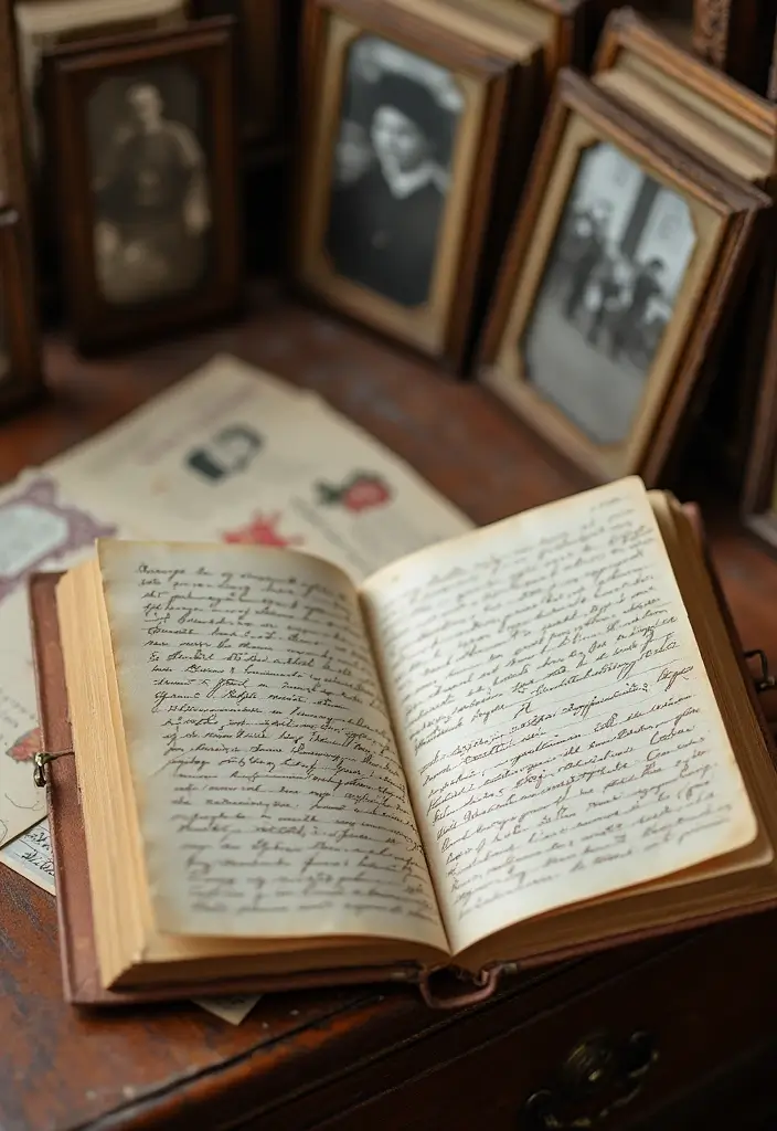 29 Vintage Journal Ideas Simple That Add Classic Style to Your Planning - 14. Handwritten Letter Journals