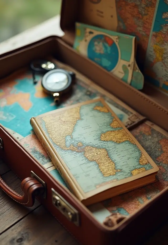 29 Vintage Journal Ideas Simple That Add Classic Style to Your Planning - 17. Travelogue Journals