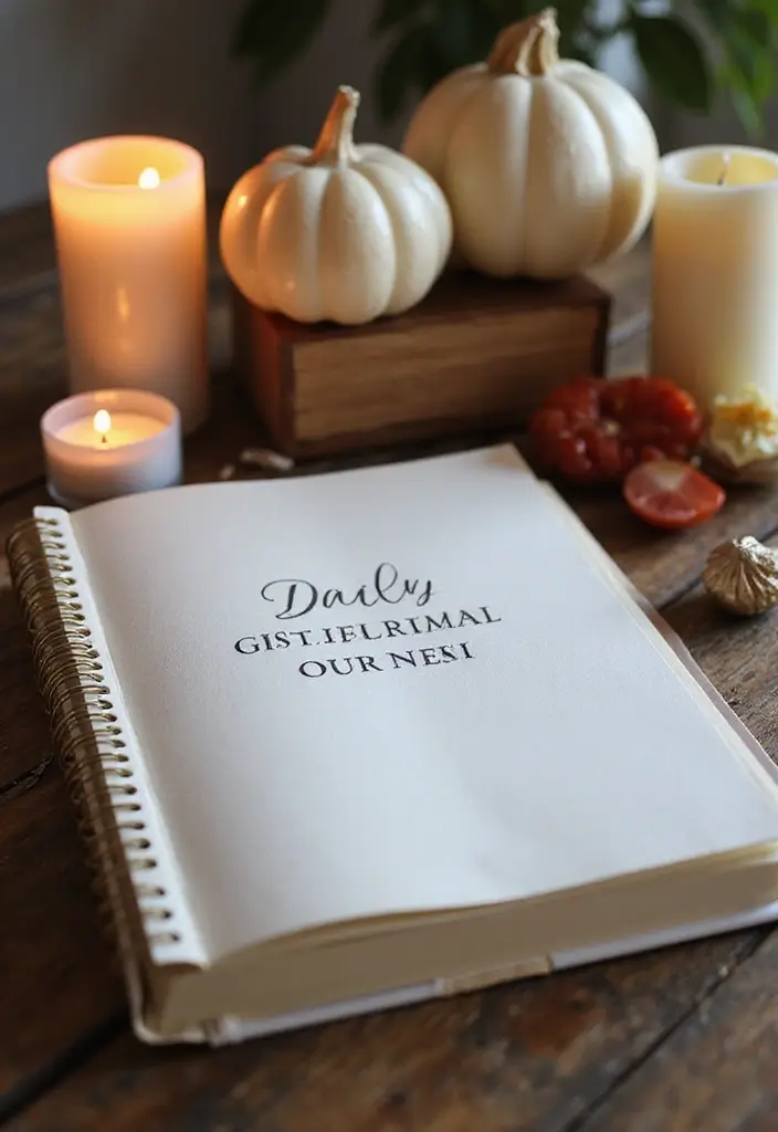 29 Vintage Journal Ideas Simple That Add Classic Style to Your Planning - 18. Daily Gratitude Journals