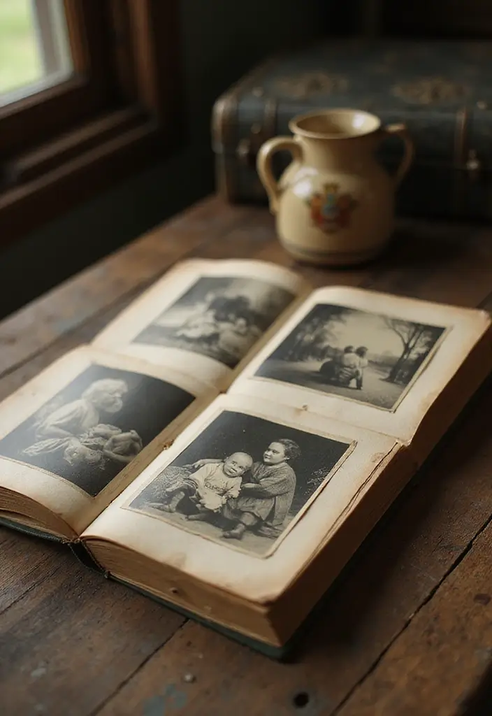 29 Vintage Journal Ideas Simple That Add Classic Style to Your Planning - 8. Vintage Photo Journals