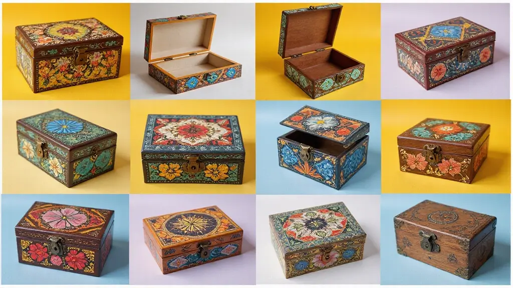 29 Wooden Jewelry Box Painting Ideas That Are Stylish and Personalized