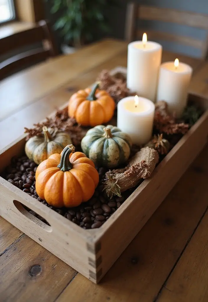 30+ Autumn Craft Ideas For Adults That Make Cozy Seasonal Decor 169 30+ Autumn Craft Ideas For Adults That Make Cozy Seasonal Decor - 29. Coffee-Themed Centerpiece