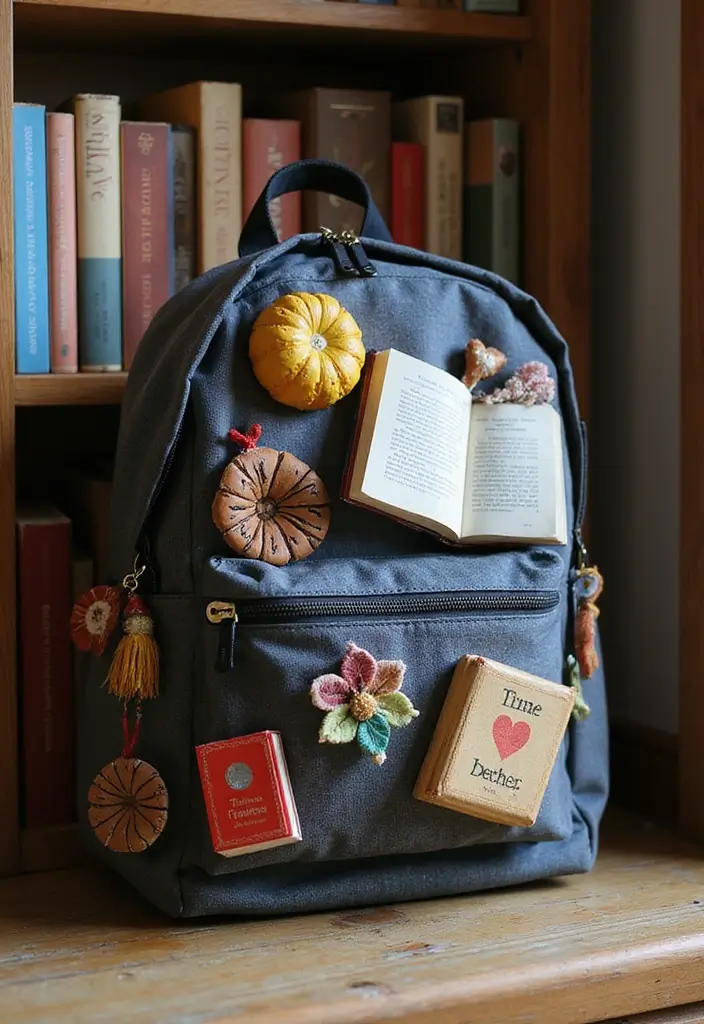 30+ Backpack Decoration Ideas That Make School Bags Cute and Unique - 28. Playful Storybook Themes