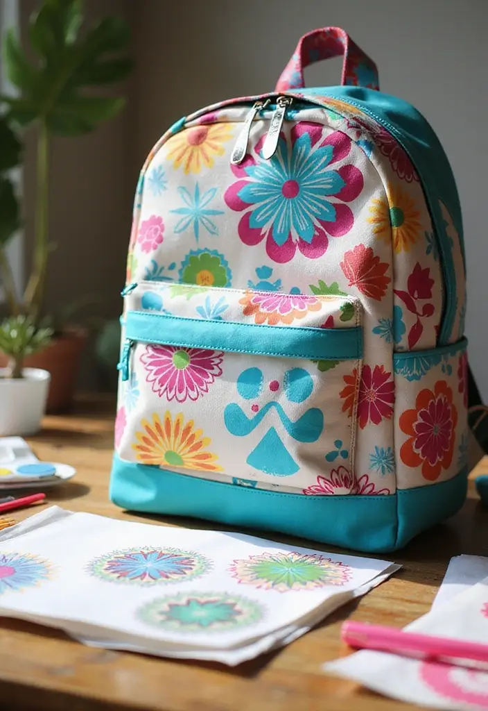 30+ Backpack Decoration Ideas That Make School Bags Cute and Unique - 8. Cool Iron-On Transfers
