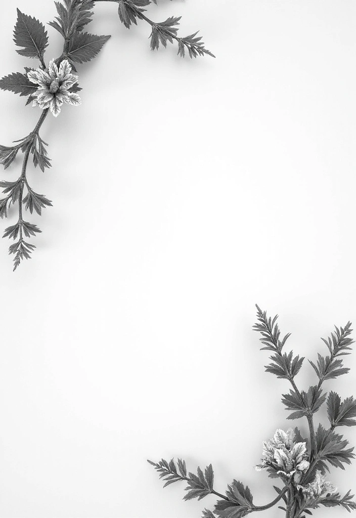 30+ Black and White Journal Ideas That Make Writing Stylish and Chic - 30. Elegant Closing Pages