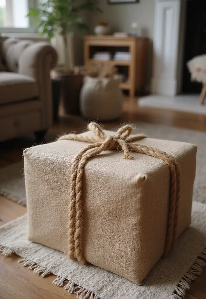 30+ Box Decoration Ideas That Make Storage Stylish and Personalized - 17. DIY Rope-Wrapped Boxes