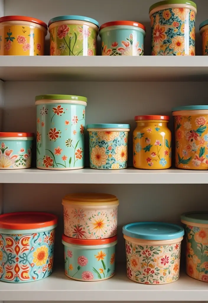 30+ Box Decoration Ideas That Make Storage Stylish and Personalized - 20. Recycled Food Containers