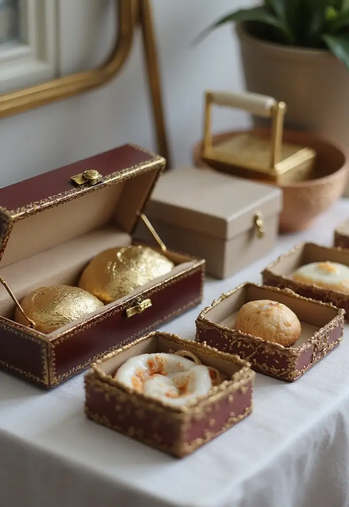 30+ Box Decoration Ideas That Make Storage Stylish and Personalized - 28. Miniature Boxes for Small Items