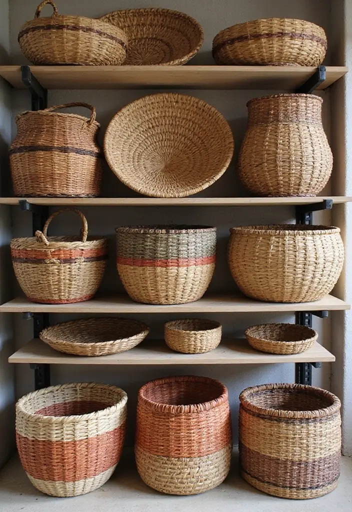 30+ Box Decoration Ideas That Make Storage Stylish and Personalized - 8. Woven Baskets