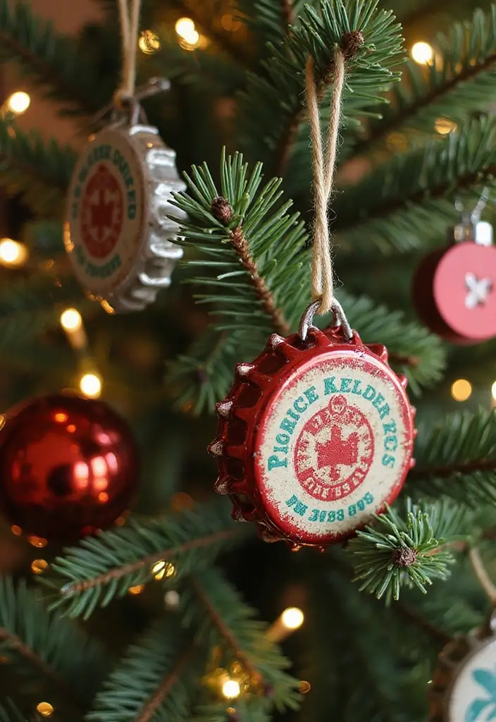 30+ Christmas Craft Ideas That Bring Holiday Cheer to Your Home - 23. DIY Recycled Ornaments