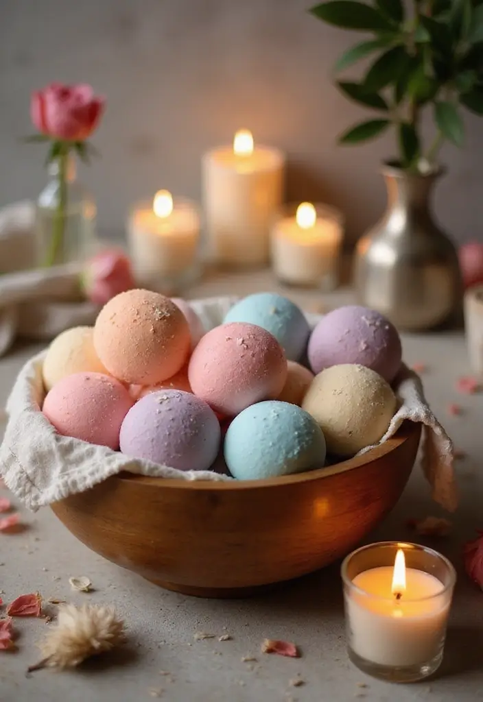30+ Craft Ideas Summer That Keep Kids and Adults Entertained - 14. Homemade Bath Bombs