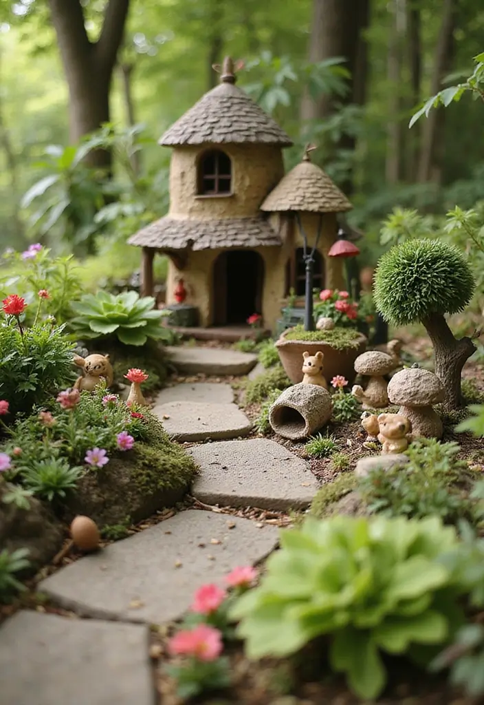 30+ Craft Ideas Summer That Keep Kids and Adults Entertained - 17. DIY Fairy Gardens
