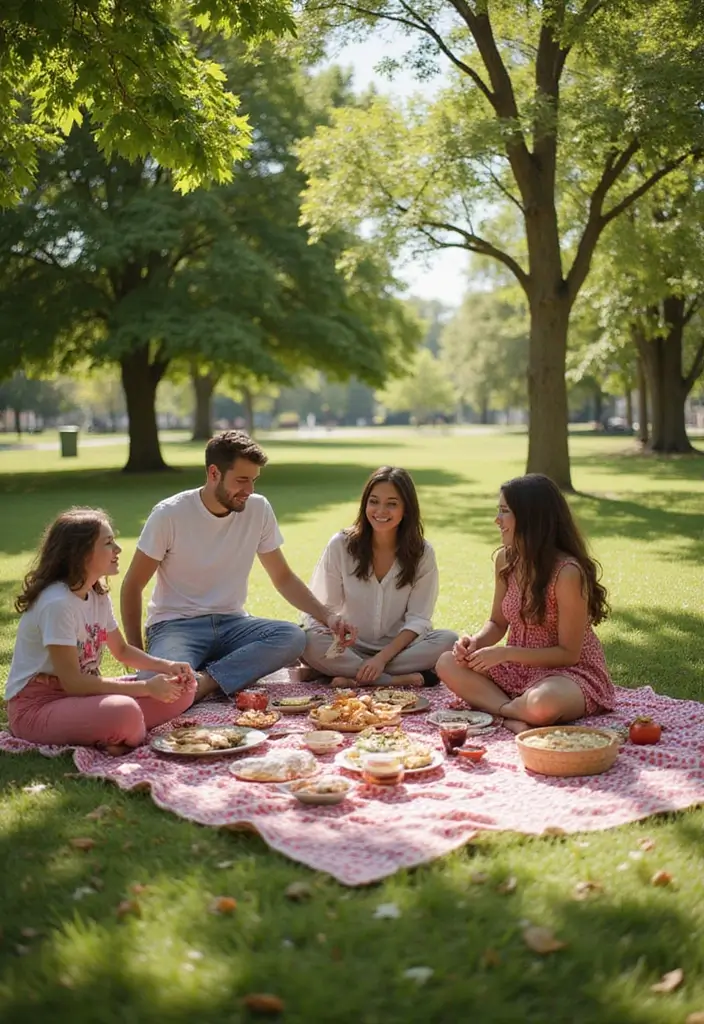 30+ Craft Ideas Summer That Keep Kids and Adults Entertained - 27. DIY Picnic Blankets