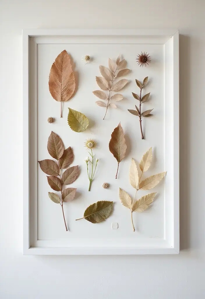 30+ Craft Ideas Summer That Keep Kids and Adults Entertained - 5. Nature-Inspired Wall Art
