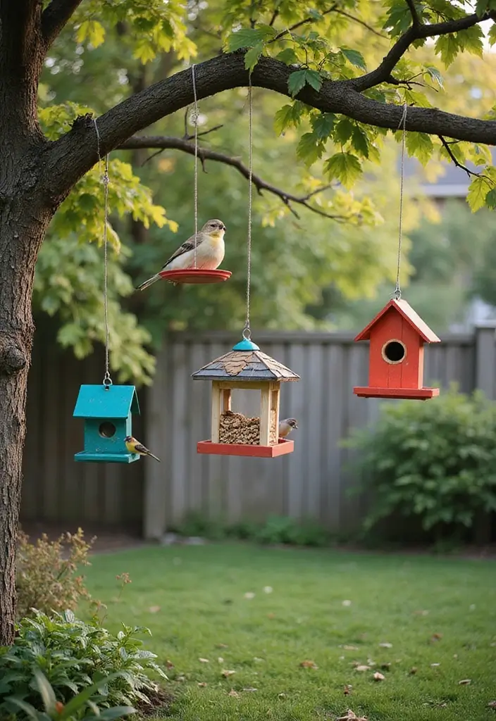 30+ Craft Ideas Summer That Keep Kids and Adults Entertained - 7. Homemade Bird Feeders