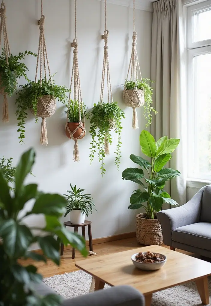 30+ Craft Ideas Summer That Keep Kids and Adults Entertained - 9. DIY Plant Hangers