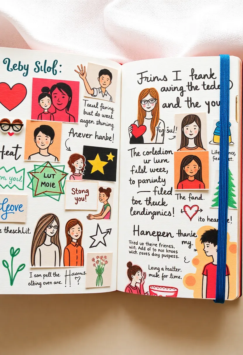 30+ Cute Journal Ideas That Are Fun, Creative, and Aesthetic - 26. Collaborative Journaling