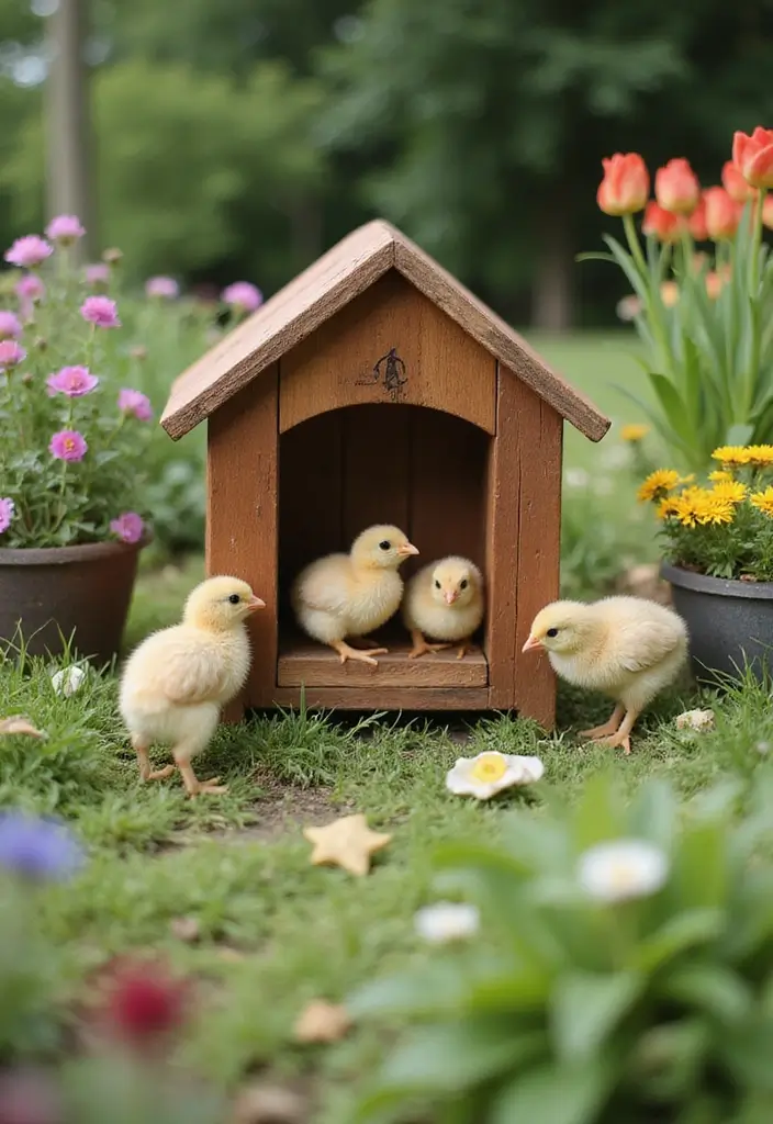 30+ DIY Brooder Box Ideas For Creative Pet Projects - 12. Chic Wooden Henhouse Brooder