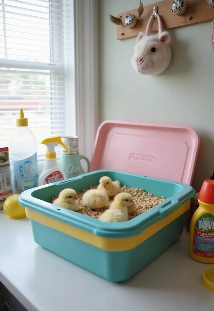 30+ DIY Brooder Box Ideas For Creative Pet Projects - 13. Tupperware Brooder