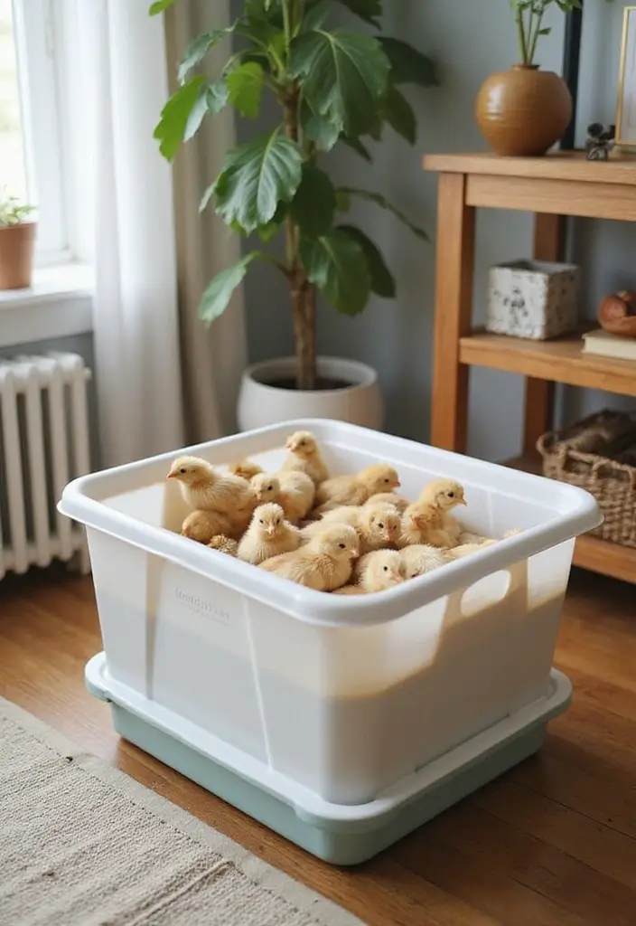 30+ DIY Brooder Box Ideas For Creative Pet Projects - 22. Collapsible Brooder Box