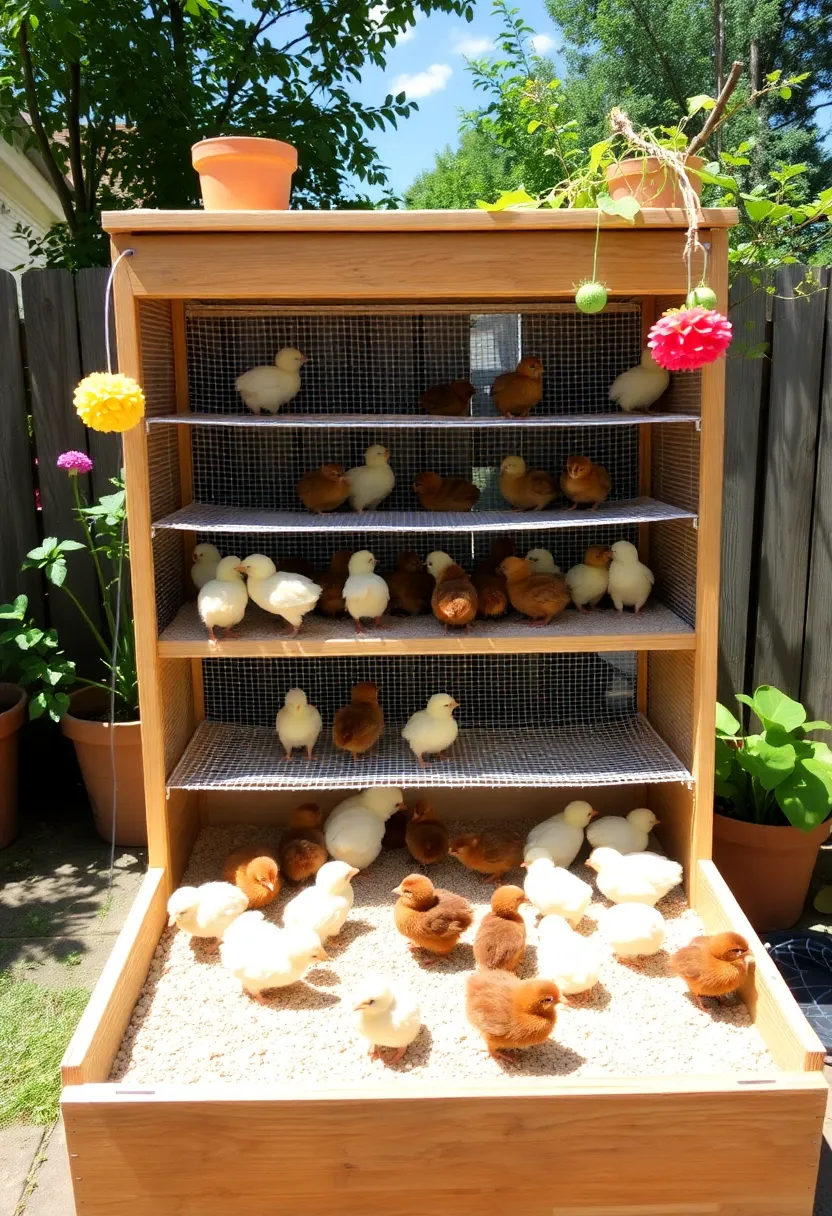 30+ DIY Brooder Box Ideas For Creative Pet Projects - 26. Multi-Level Brooder Box