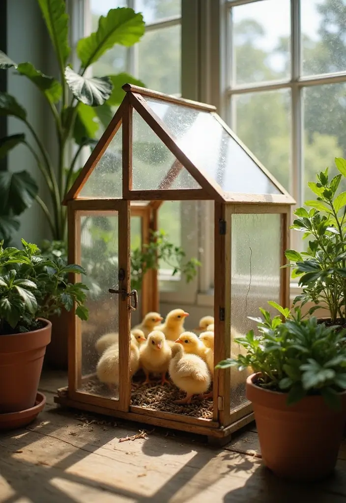 30+ DIY Brooder Box Ideas For Creative Pet Projects - 9. Greenhouse Brooder