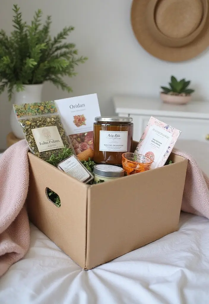 30+ DIY Explosion Box Ideas That Surprise and Delight Recipients - 15. Peace of Mind Self-Care Box