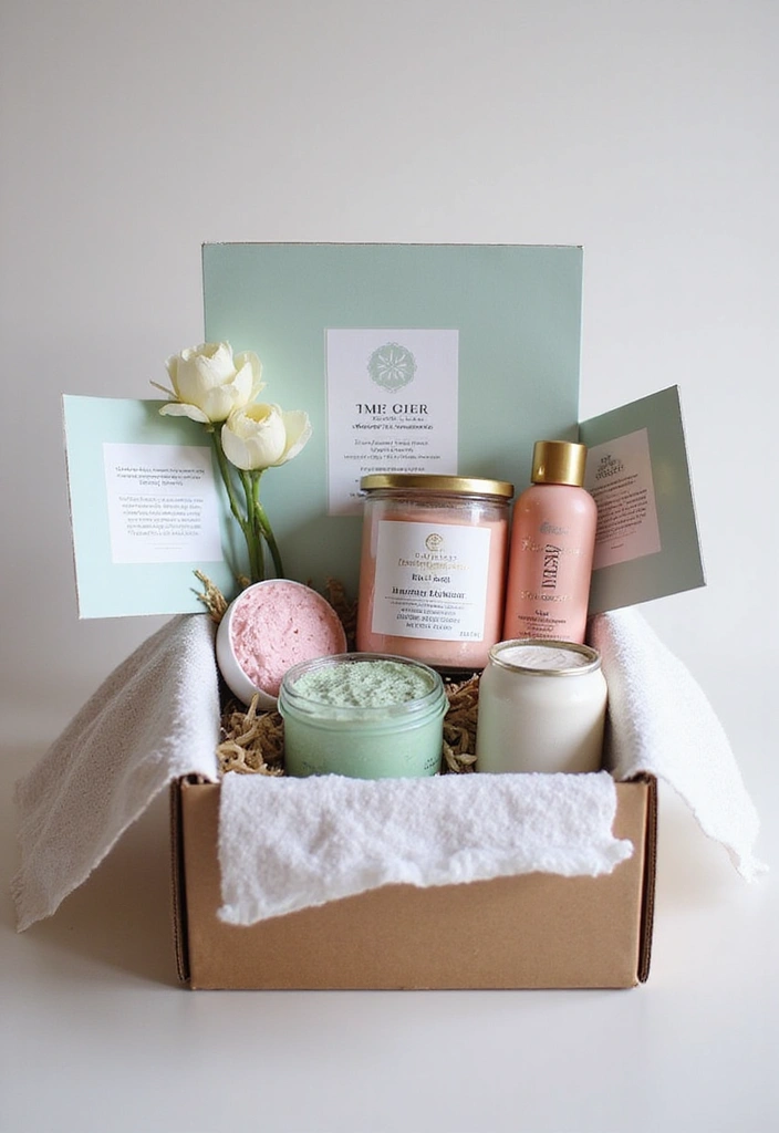 30+ DIY Explosion Box Ideas That Surprise and Delight Recipients - 23. DIY Spa Day Explosion Box