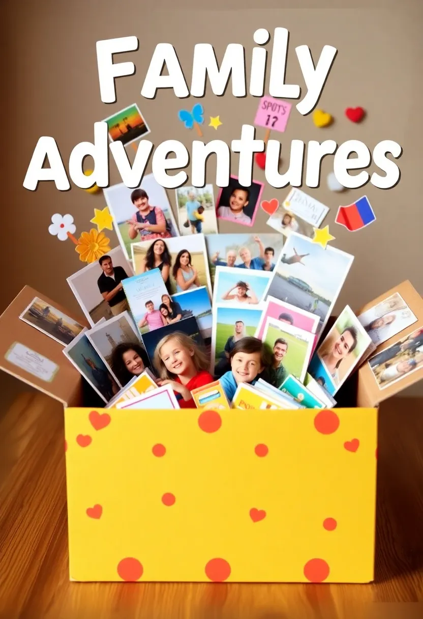 30+ DIY Explosion Box Ideas That Surprise and Delight Recipients - 25. Family Adventures Box