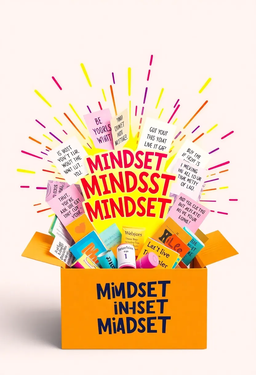 30+ DIY Explosion Box Ideas That Surprise and Delight Recipients - 26. Motivational Mindset Box