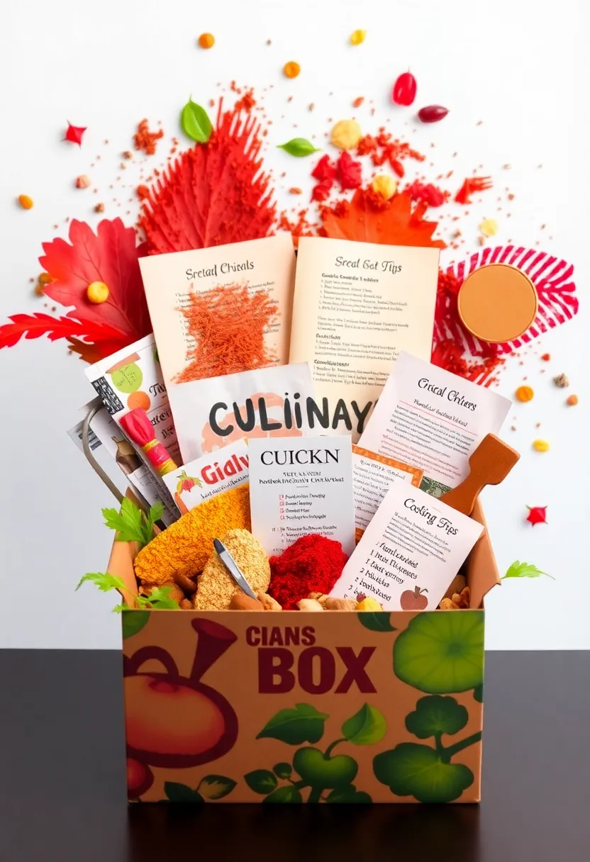 30+ DIY Explosion Box Ideas That Surprise and Delight Recipients - 27. Culinary Adventure Box