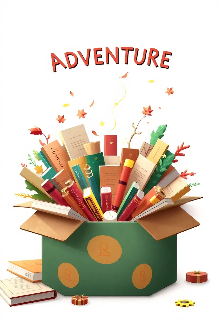 30+ DIY Explosion Box Ideas That Surprise and Delight Recipients - 30. Adventure Book Reading Box