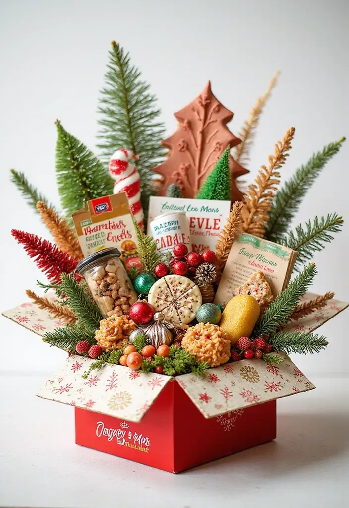 30+ DIY Explosion Box Ideas That Surprise and Delight Recipients - 9. Holiday Celebration Box