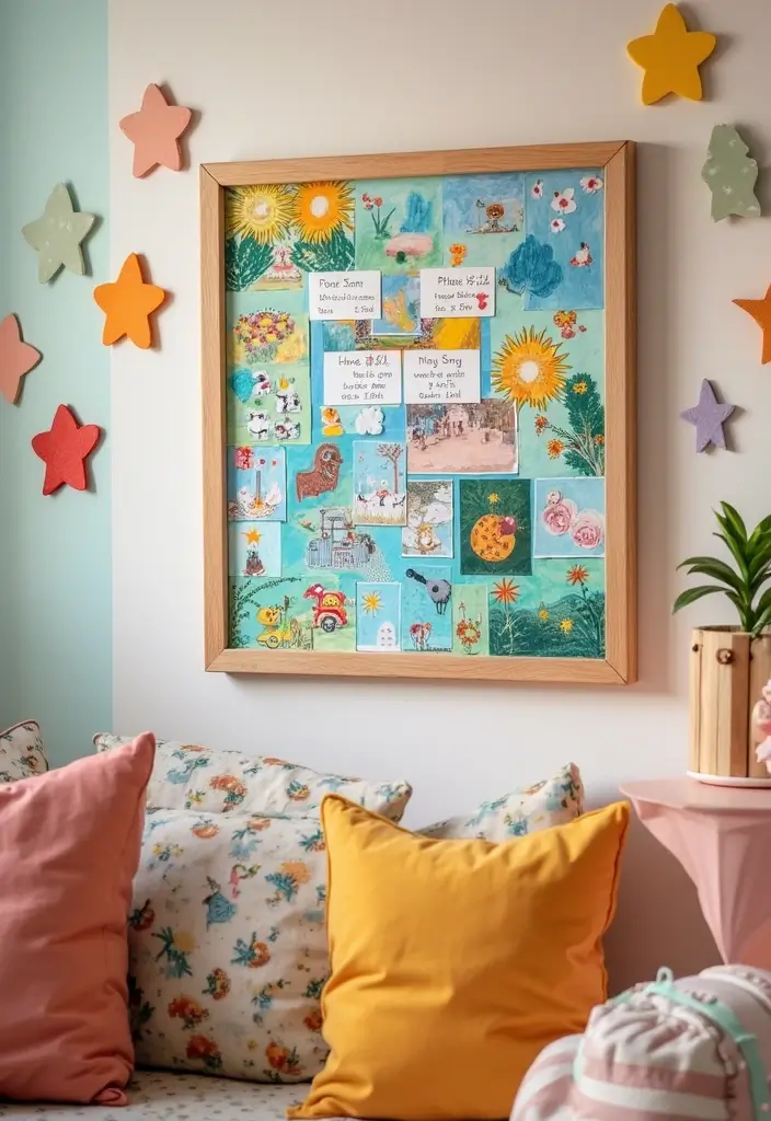 30+ DIY Memory Box Ideas That Keep Treasured Moments Safe - 10. DIY Collage Memory Board